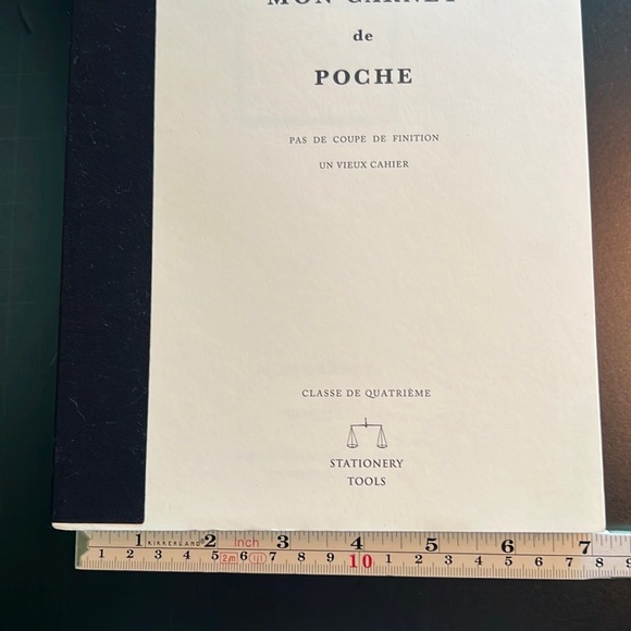 large paper cover, canvas spine “rough” notebook-288 pages-line/grid/plain-NWT - Picture 6 of 13